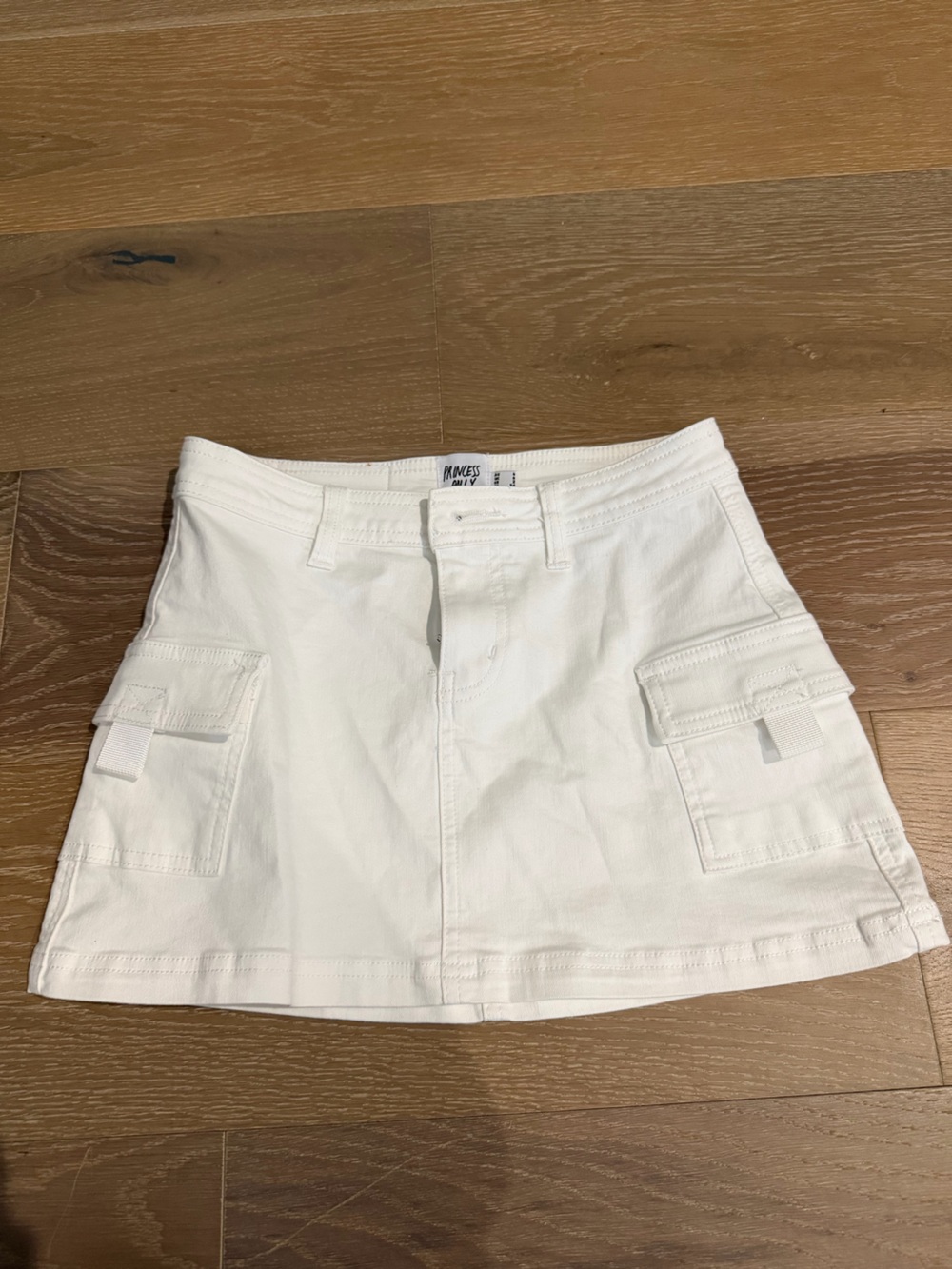 Princess Polly White Mini Skirt